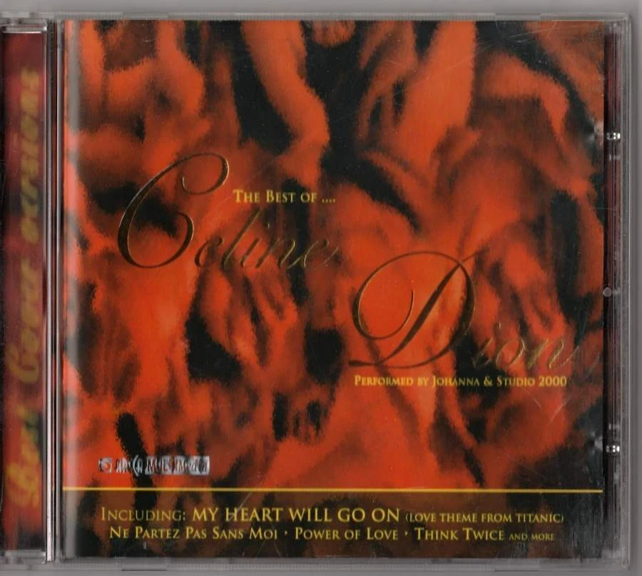 CD Celine Dion The best of - Performed by Johanna & Studio 2000