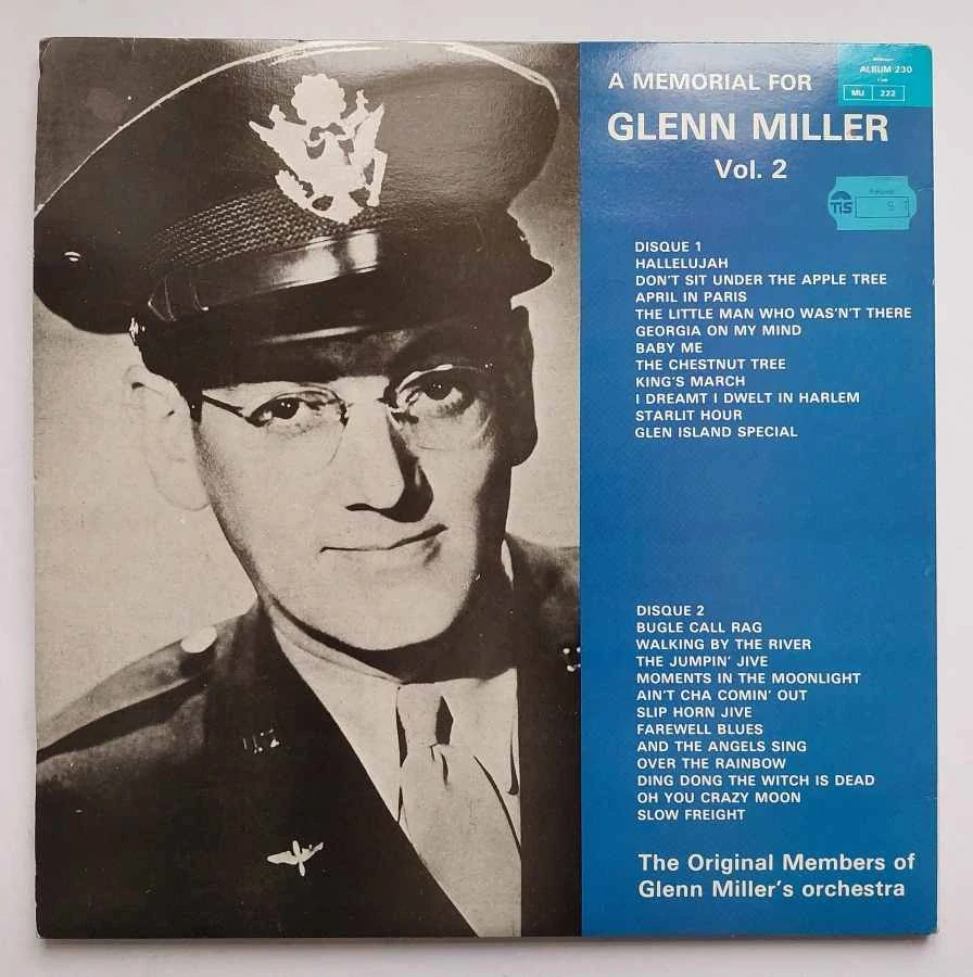 LP Glenn Miller - A Memorial For Glenn Miller vol. 2
