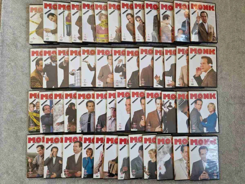 DVD MONK kolekce