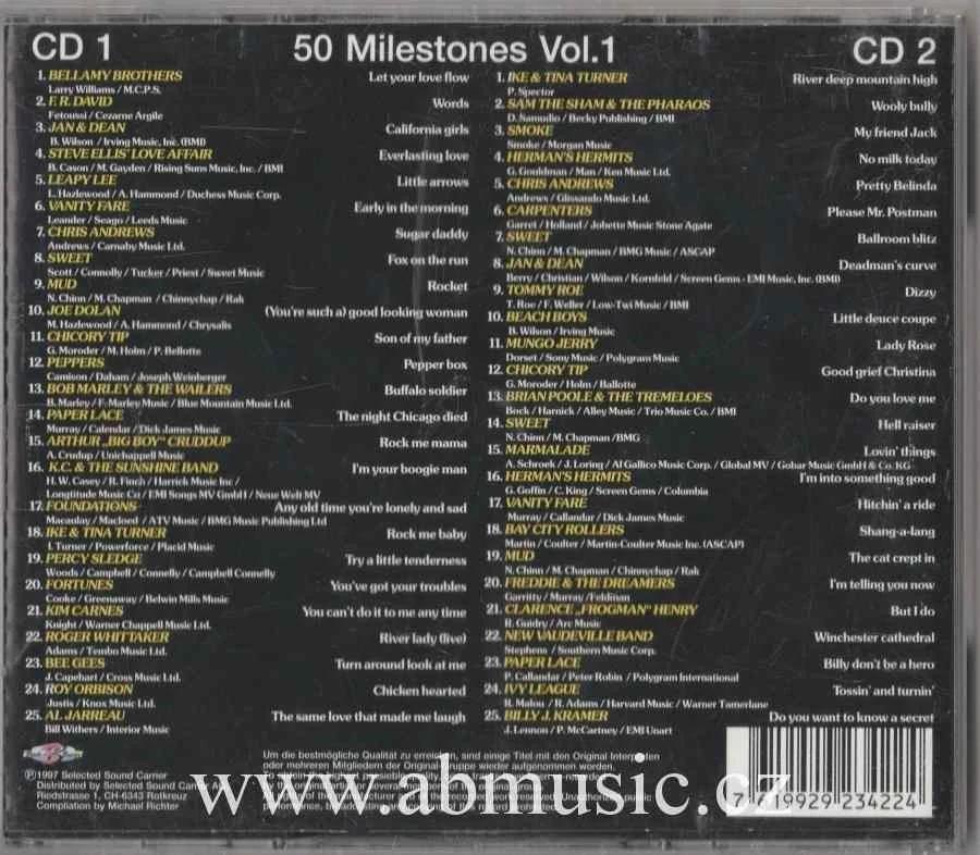 CD 50 Milestone Vol. 1