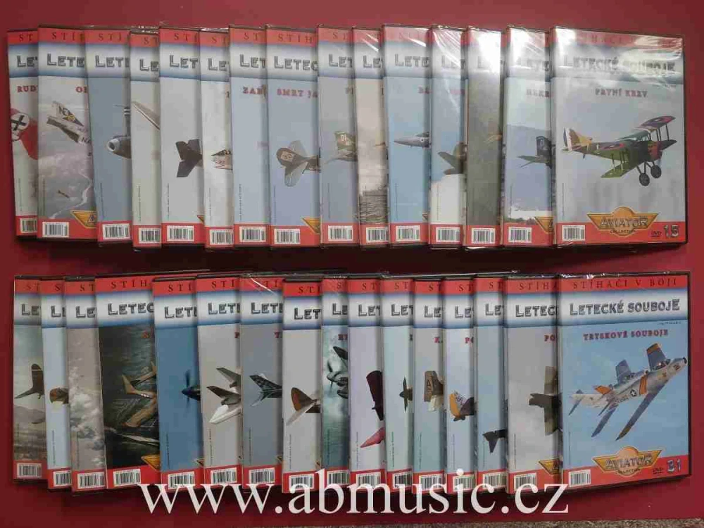 DVD Letecké souboje - Kolekce 31 DVD Stíhači v boji