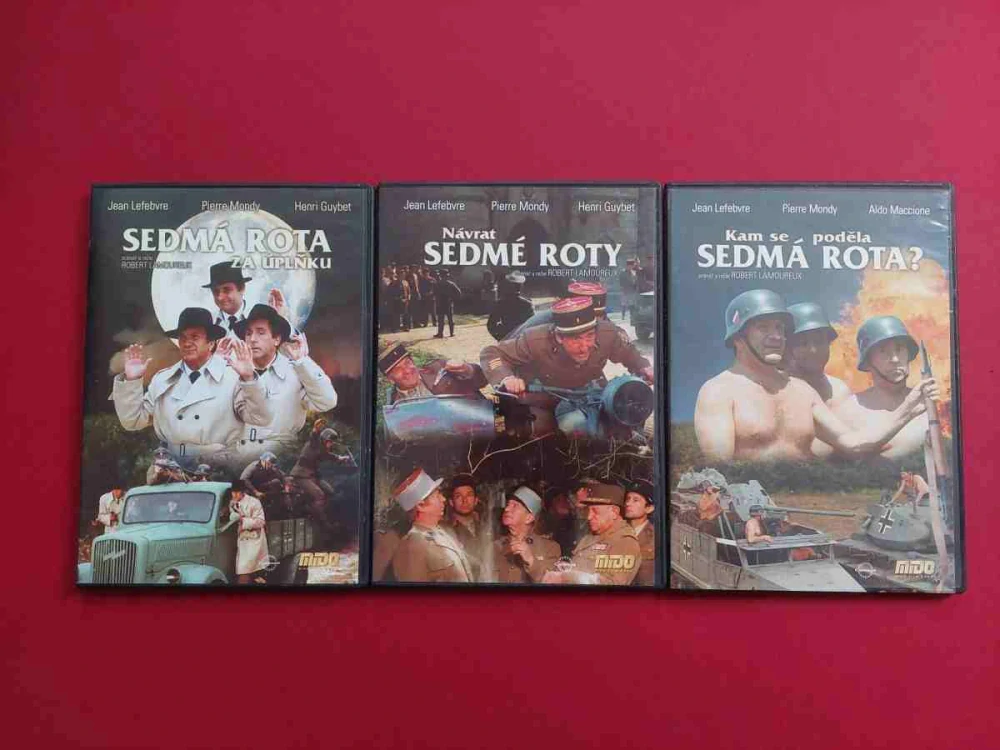 3 DVD Sedmá rota kolekce