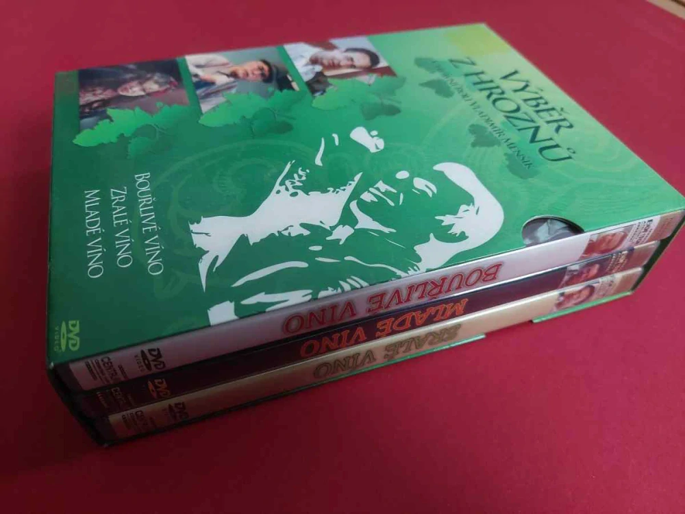 DVD Výběr z hroznů kolekce Bouřlivé víno