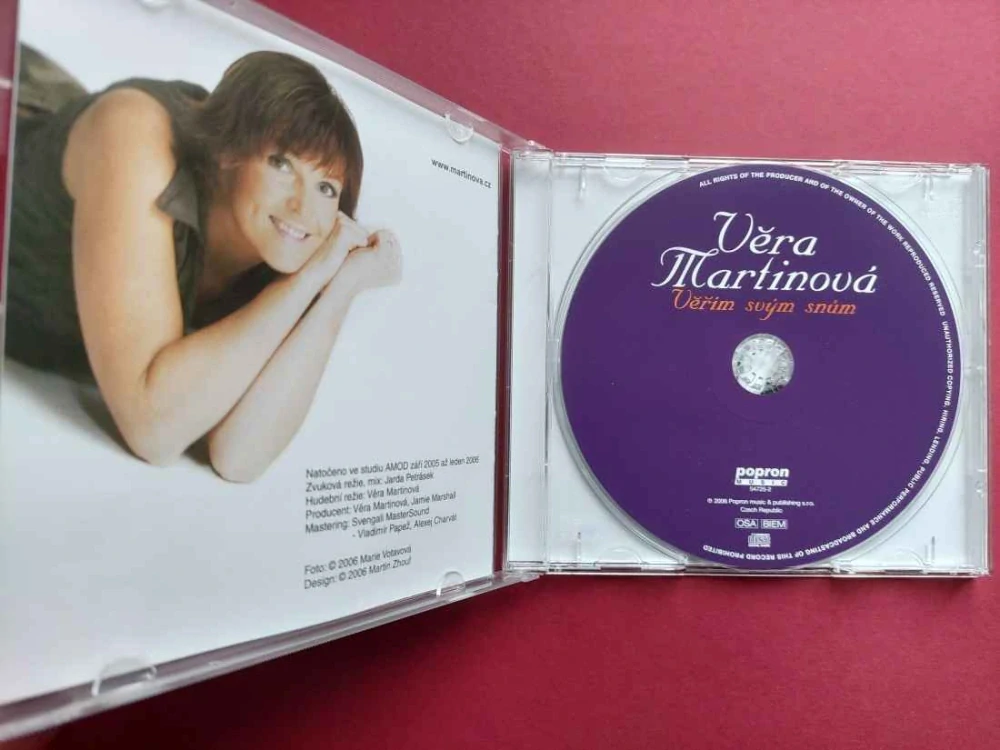 CD Věra Martinová - Věřím svým snům