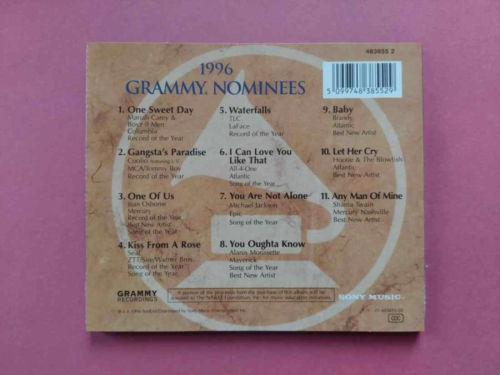 CD 1996 Grammy Nominees