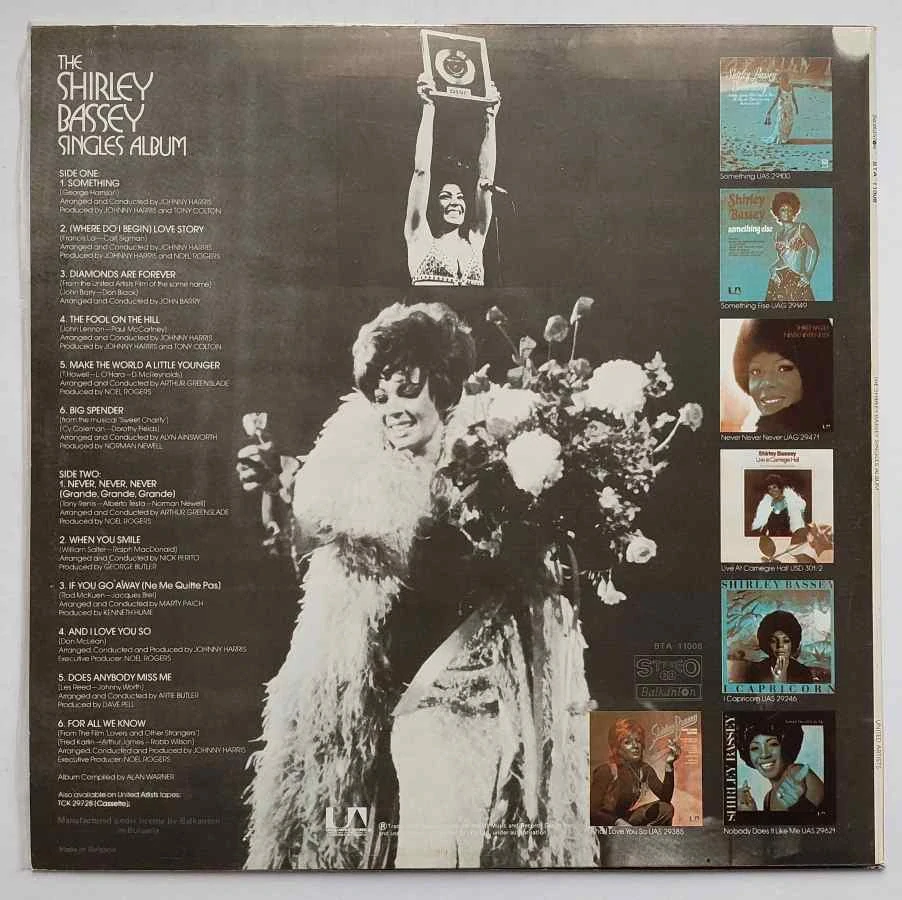 LP Shirley Bassey - Singles Album