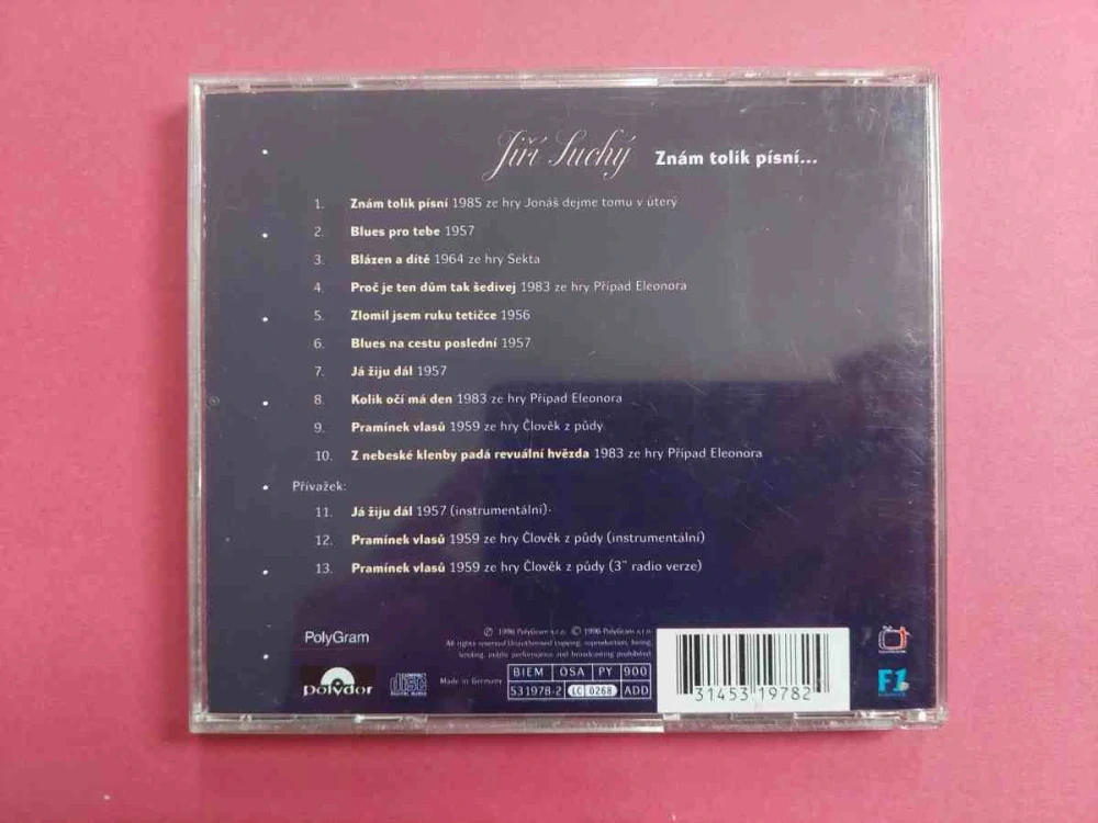 CD Jiří Suchý - Znám tolik písní...