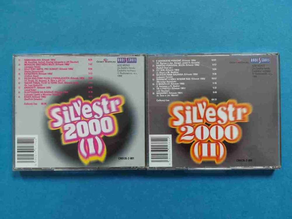 CD Silvestr 2000 1+2 Zlatý Věk Silvestrů