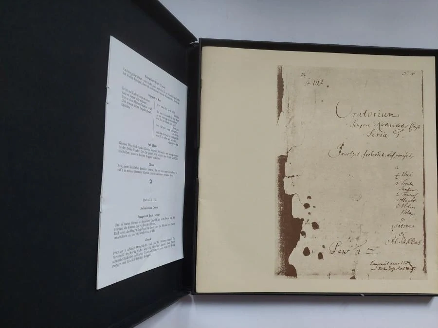 3LP Bach - Weihnachts-Oratorium Eugen Jochum