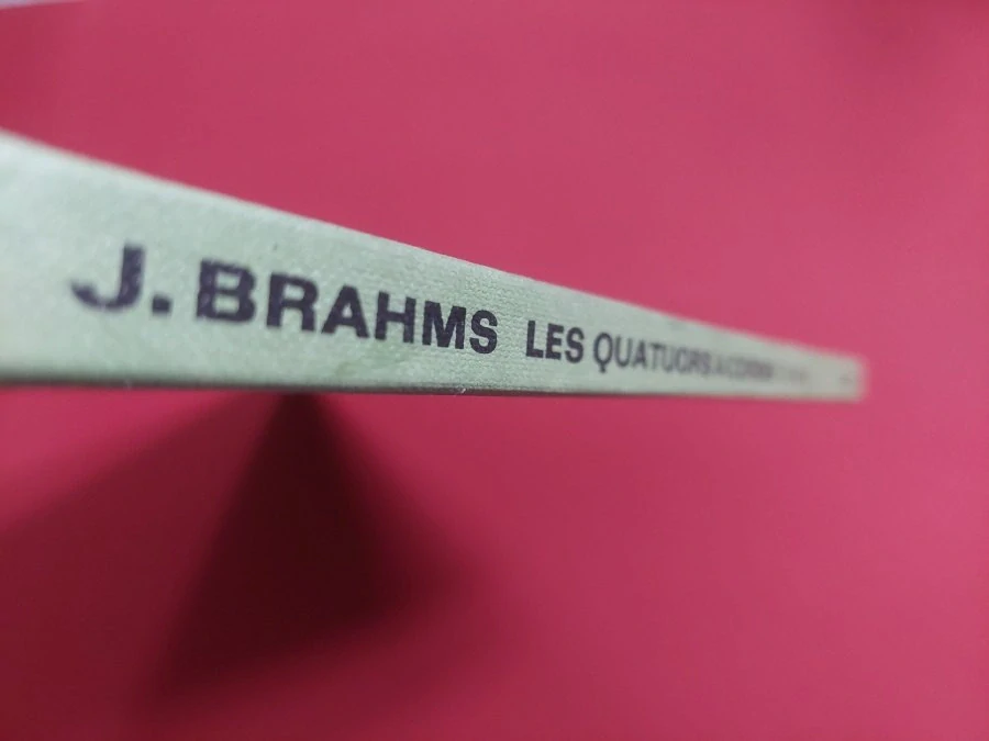 LP Johannes Brahms - Les Quatuors A Cordes Quatuor Janacek