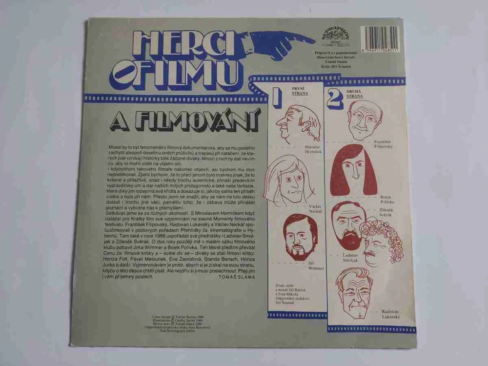 LP Herci o filmu a filmování