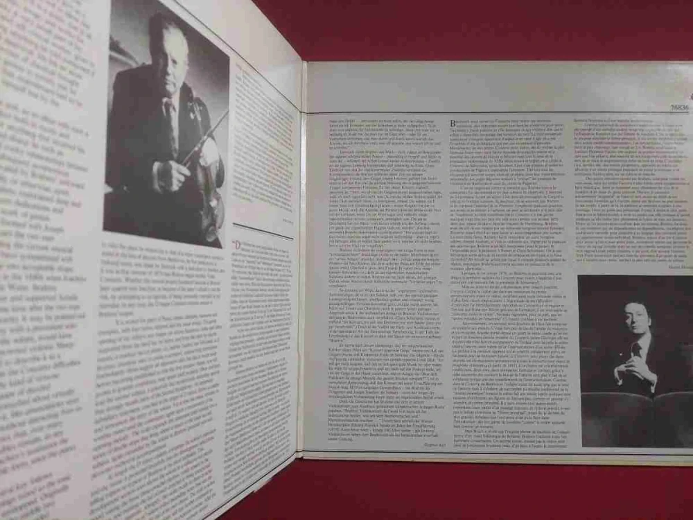 LP Brahms Violin Concerto Isaac Stern , Zubin Mehta New York Philharmonic