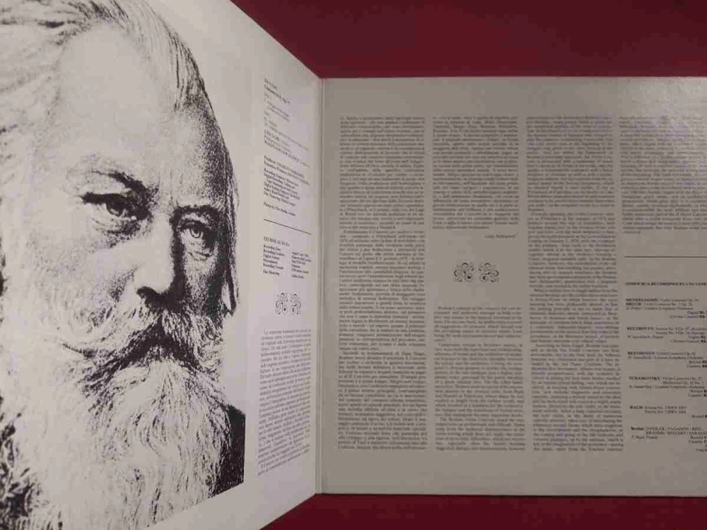 LP Brahms - Violin Concerto op.77 - Ughi Sawallisch
