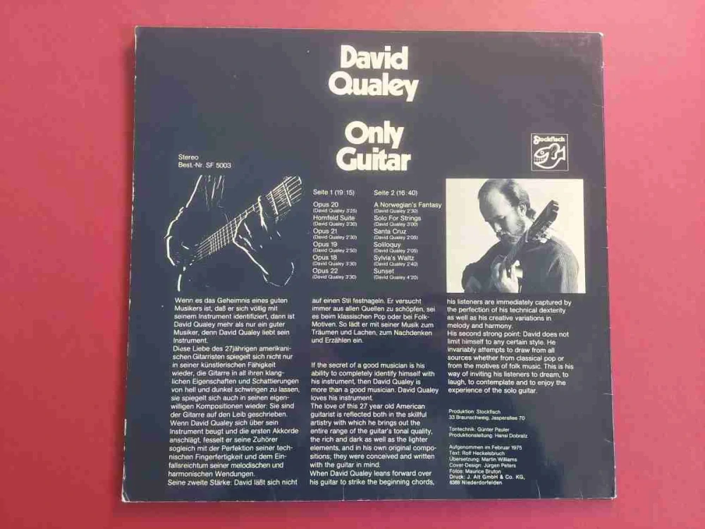 LP David Qualey - Only Guitar