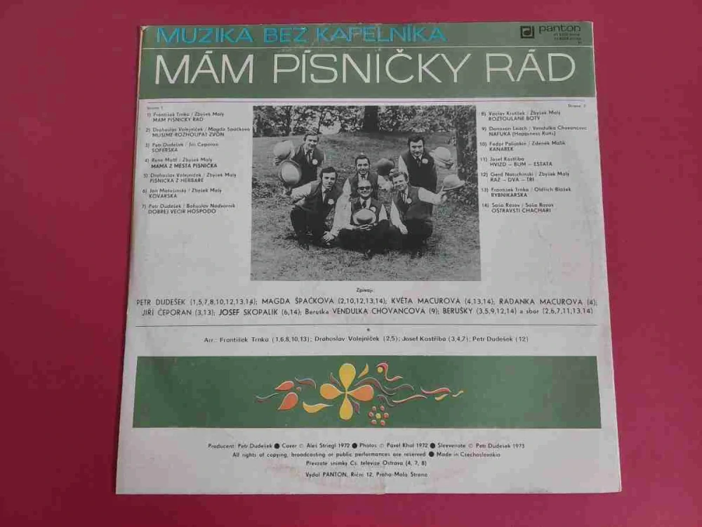 LP Mám písničky rád - Muzika bez kapelníka