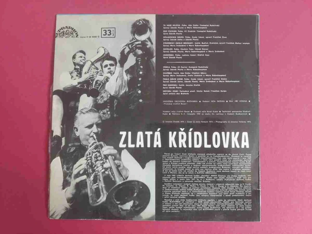LP Budvarka - Zlatá křídlovka 1971