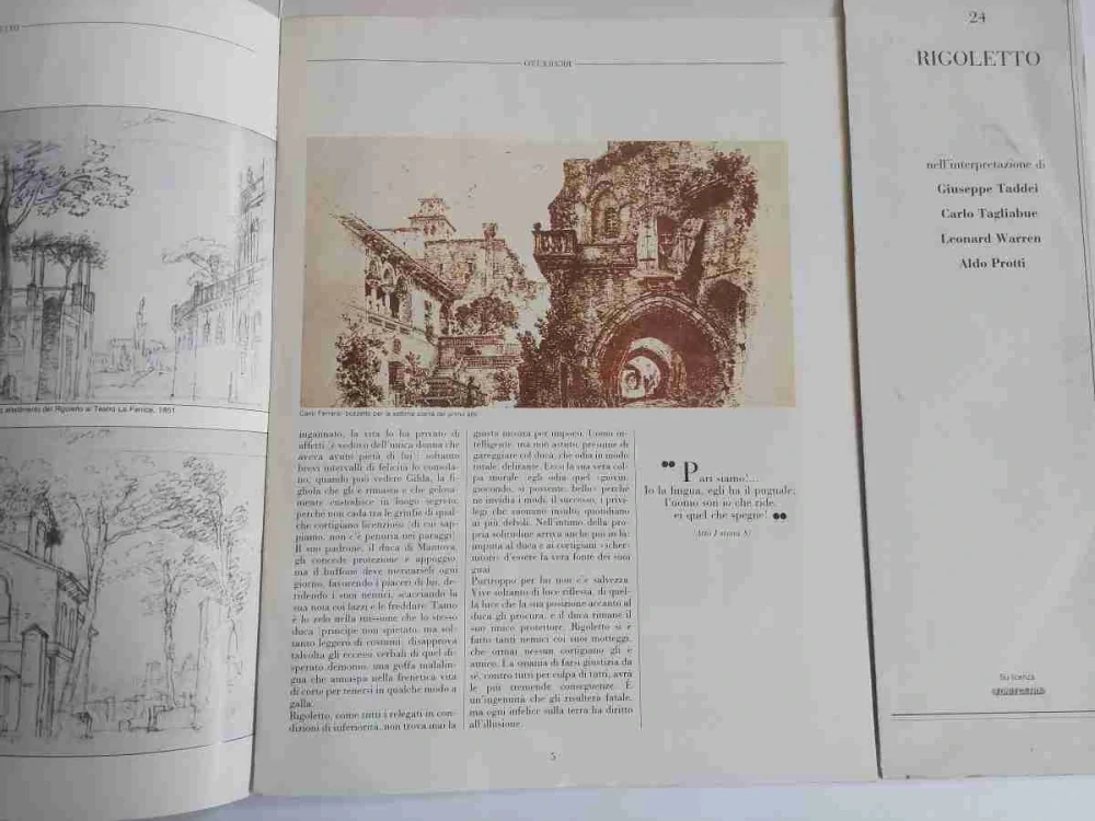 LP Giuseppe Verdi Rigoletto - Grandi Personaggi Verdiani