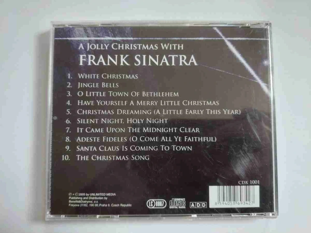 CD Frank Sinatra - A Jolly Christmas With