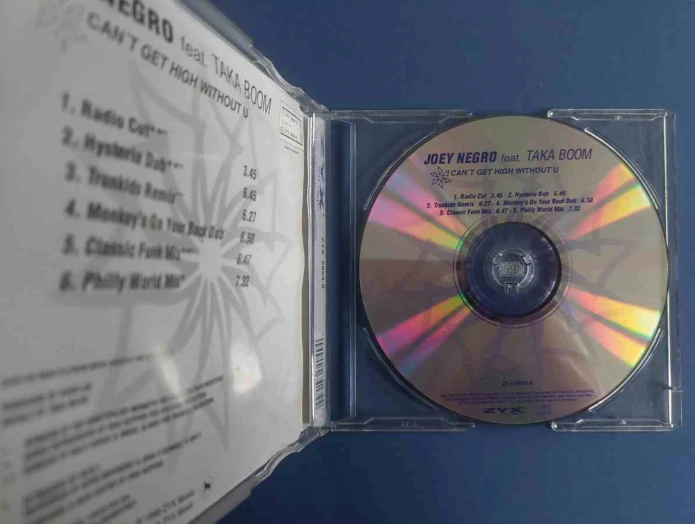 CD Joe Negro feat. Taka Boom - Can't Get High Without U