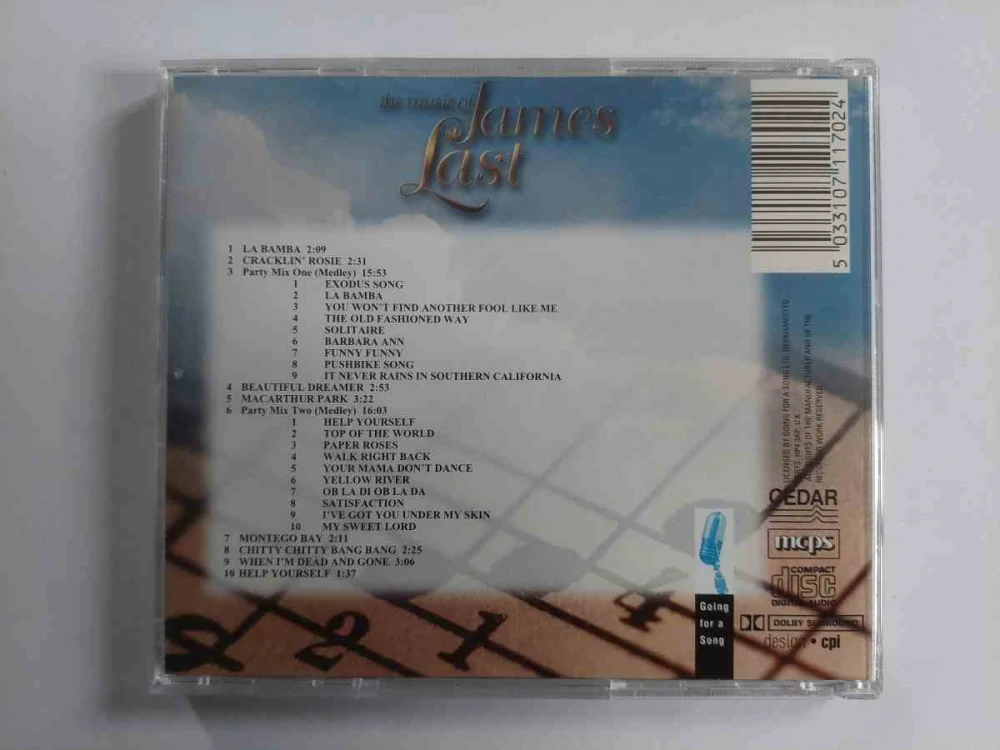 CD The music of James Last performed by the FilmScore Orchestra