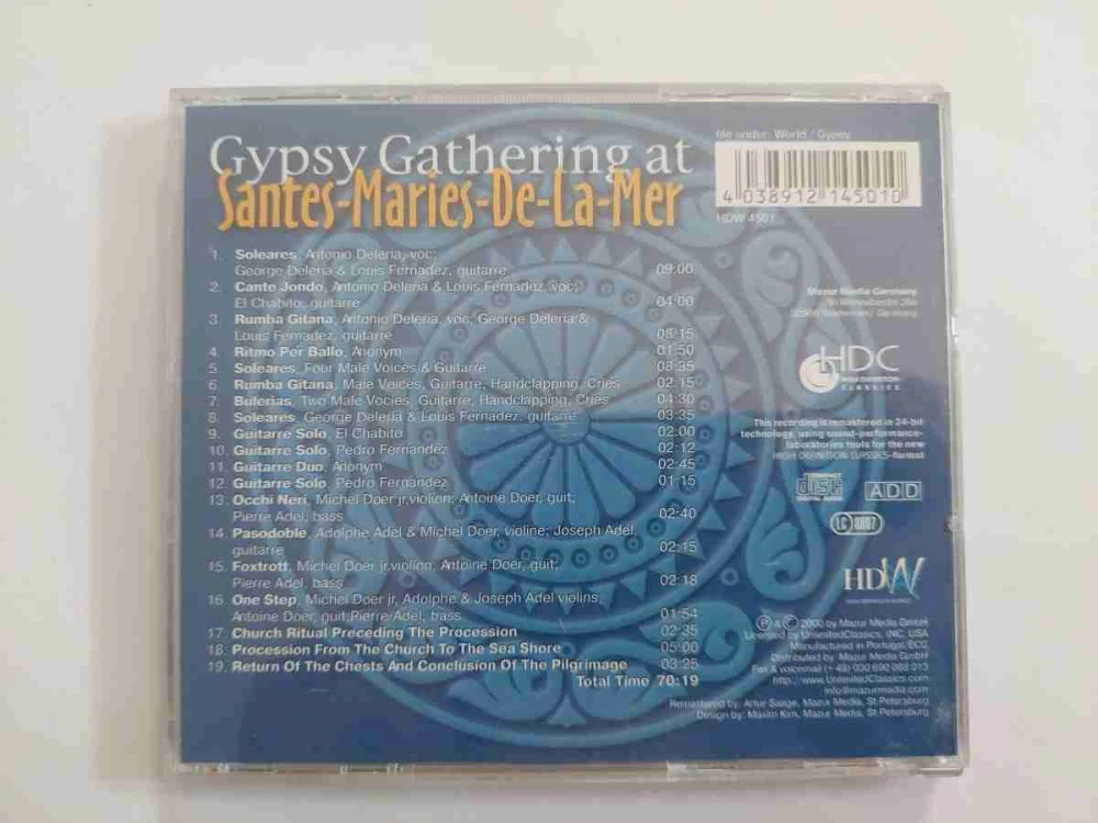 CD Gypsy Cathering at Santes-Maries-De-La-Mer