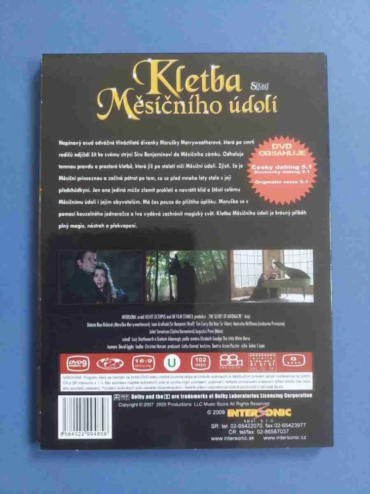 DVD Kletba Měsíčního údolí (2008)