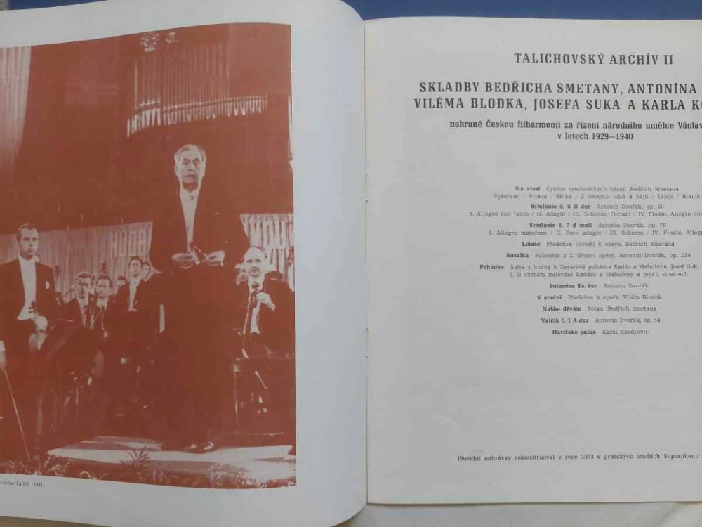 5 LP Talichovský archiv II. Skladby českých mistrů