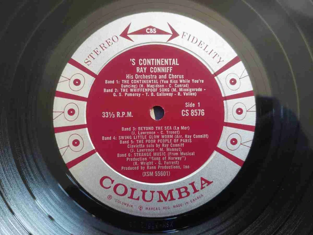 LP Ray Conniff - 'S Continental