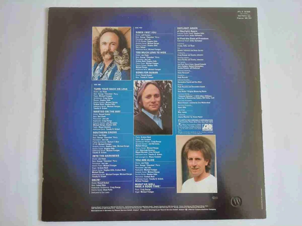 LP Crosby Stills & Nash - Daylight again