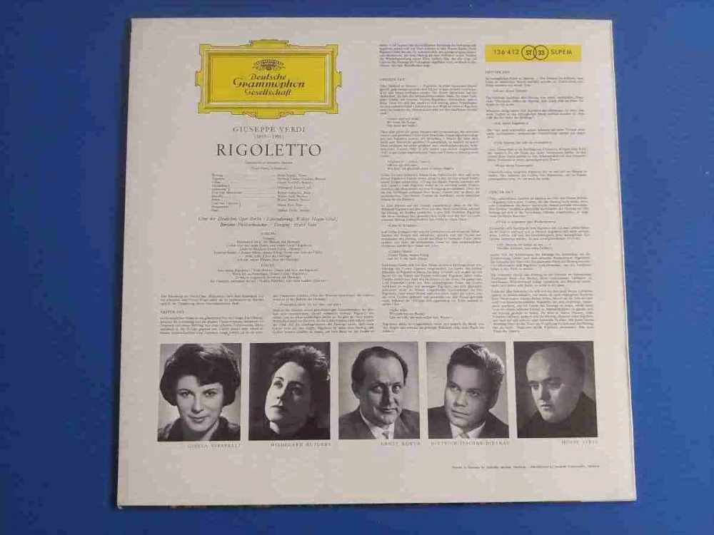 LP Giuseppe Verdi - Rigoletto