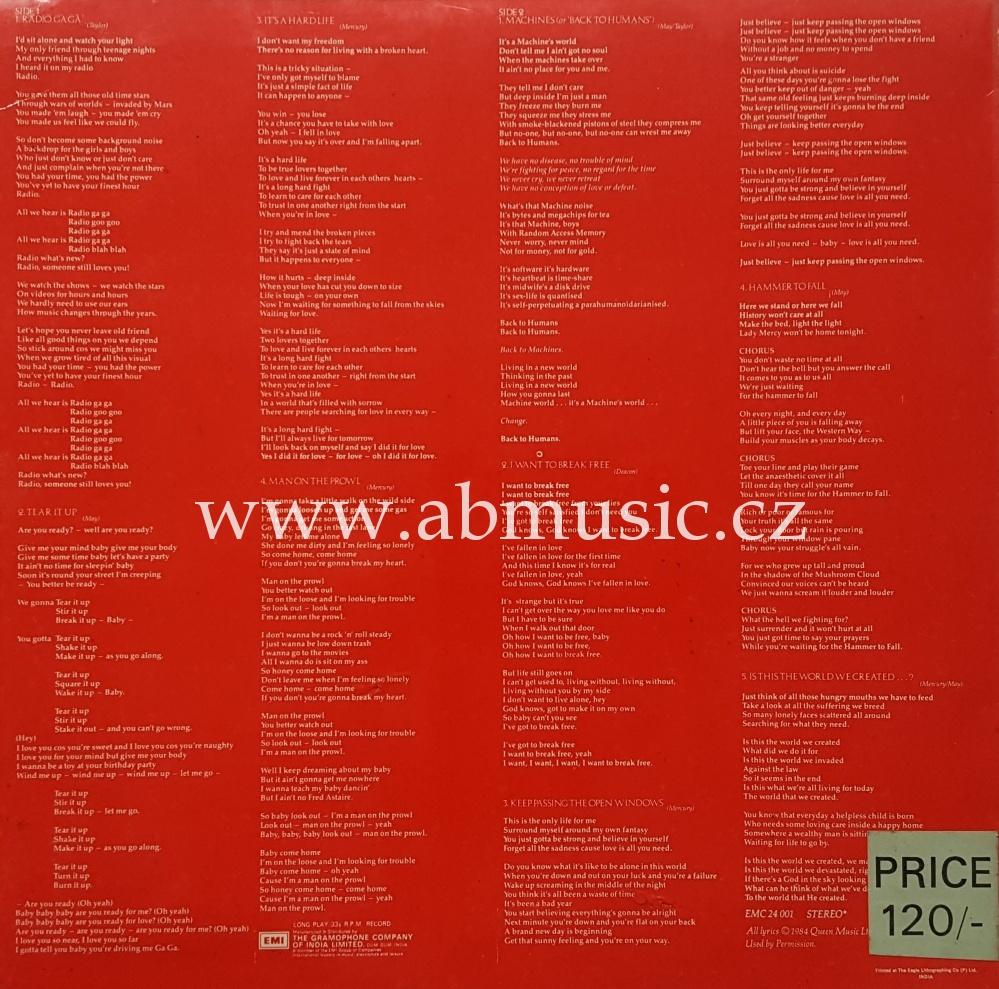 LP THE QUEEN - The Works - LP deska / Vinyl