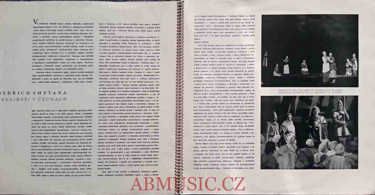 LP Bedřich Smetana - Braniboři v Čechách - 3LP BOX / 3 Vinyl
