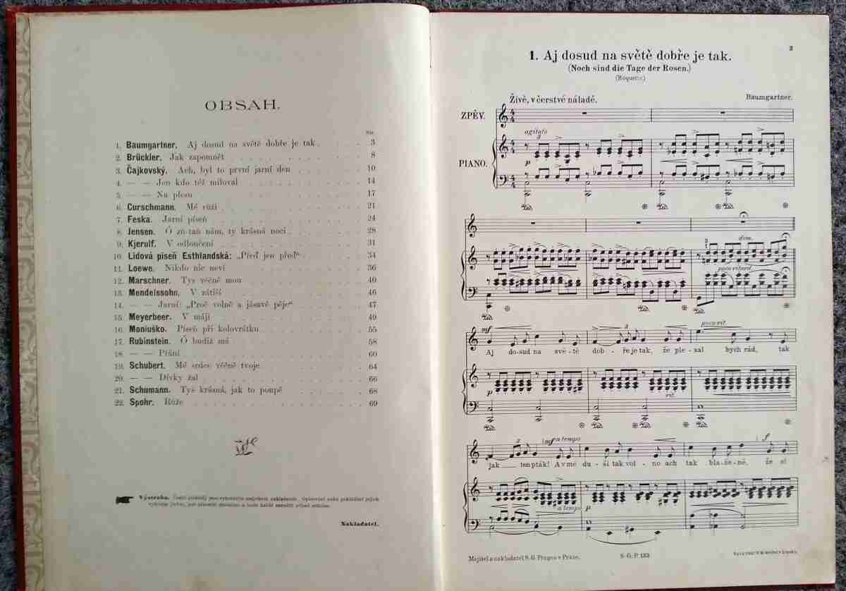 Písně věhlasných mistrů - 22 vybraných písní