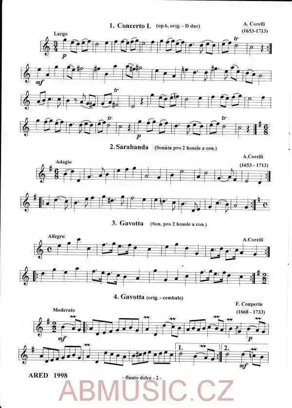 Drobnosti mistrů 3 - pro flétnu , housle a klavír