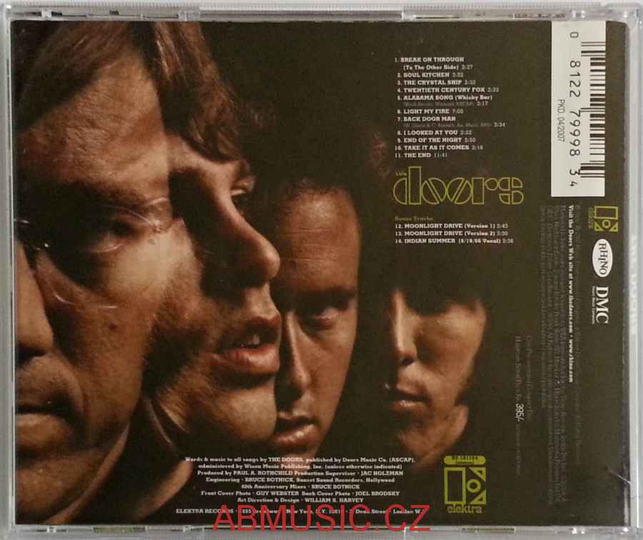THE DOORS - The Doors - 40TH ANNIVERSARY 2007