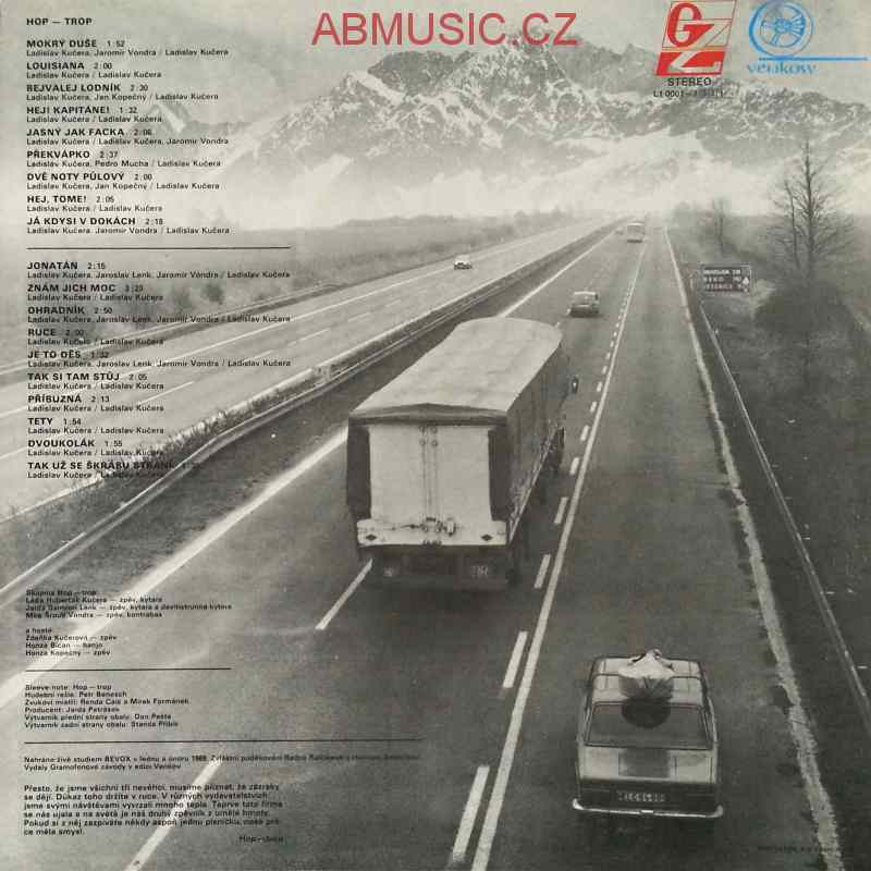 LP HOP TROP Green vinyl ( Zelená LP deska )