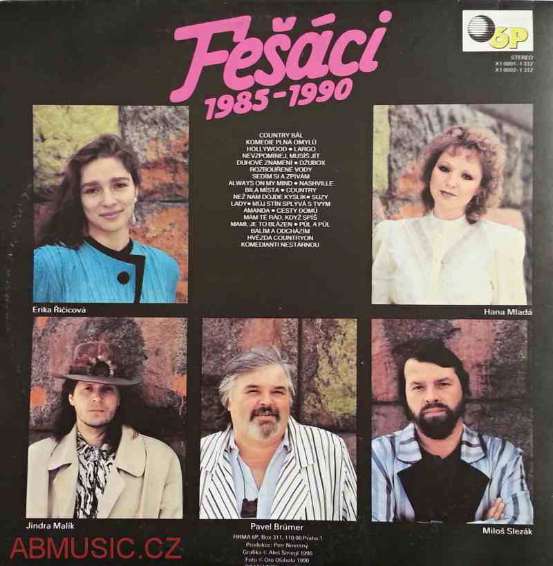 2 LP Fešáci - Hvězda Countryon 1985 - 1990