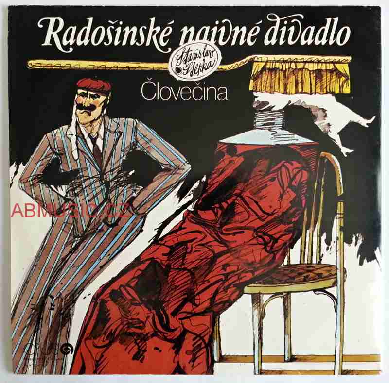 2 LP Radošinské naivné divadlo - Jánošík a Človečina