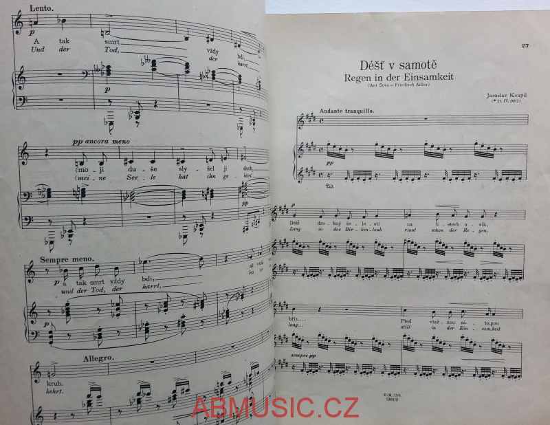 Česká moderní píseň 1. - Album písní 1925