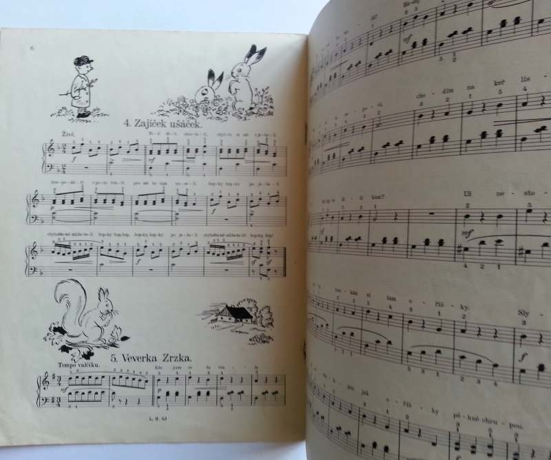 Erno Košťál - Zvířátka si zpívají - dětské skladby