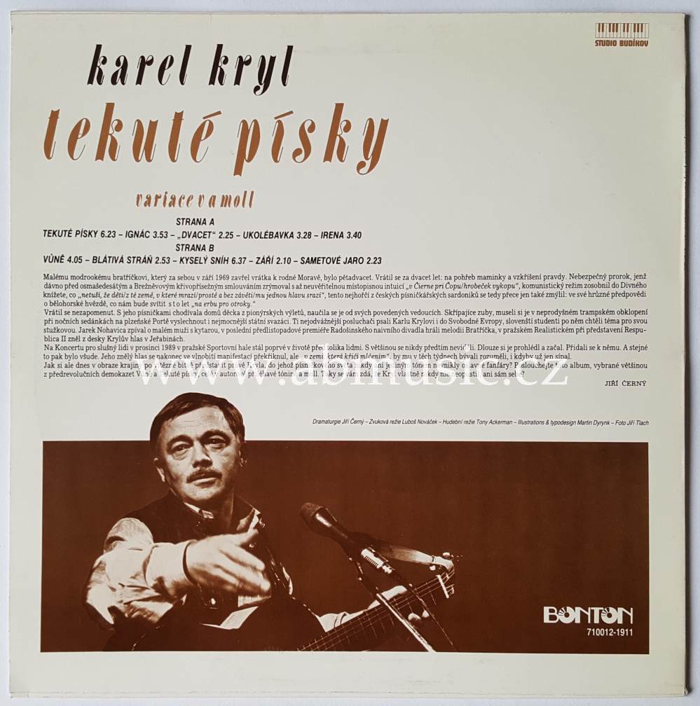 LP Karel Kryl - Tekuté písky
