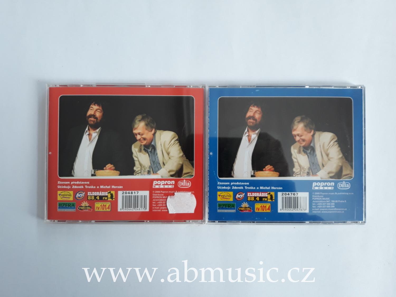 2 CD Zdeněk Troška - Jestli kecám, ať se propadnu do Západního Německa + A máme po ptákách, velebnosti !