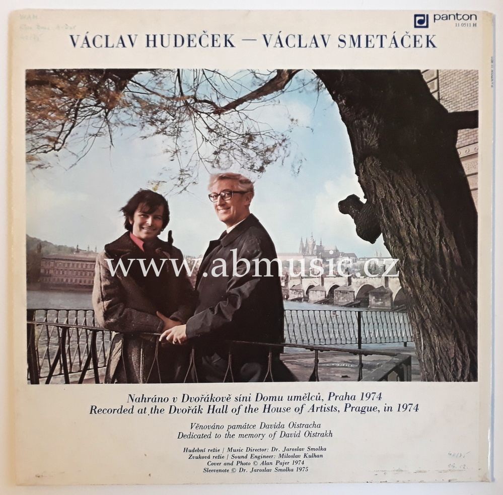 LP Václav Hudeček - Houslové koncerty Mozart , Mendelssohn