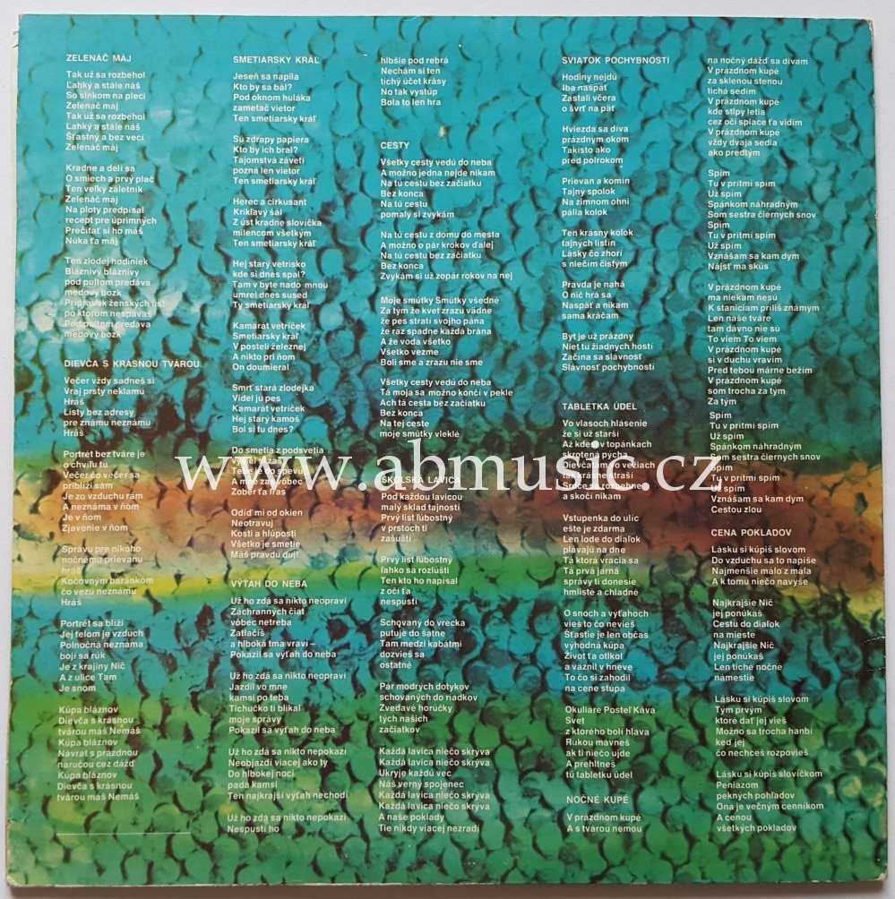 2 LP Marika Gombitová - Mince na dne fontán
