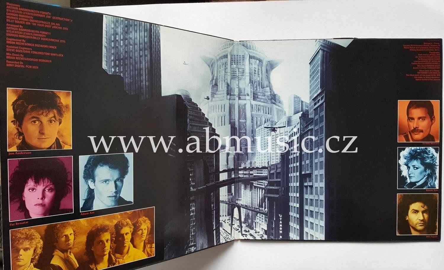 LP METROPOLIS Original Soundtrack - Freddie Mercury , Pat Benatar ...
