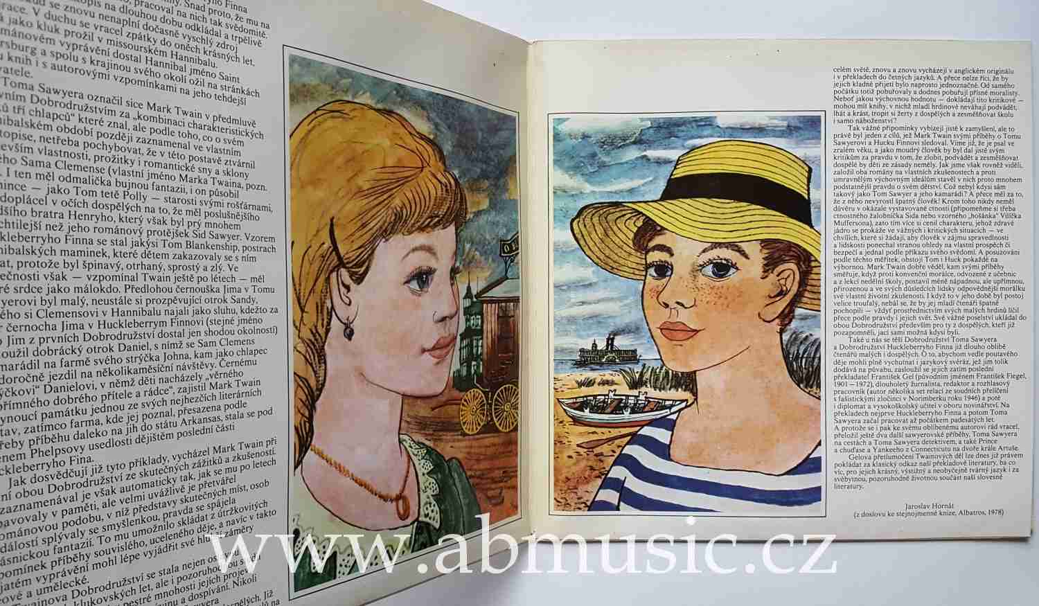 2 LP Mark Twain - Tom Sawyer