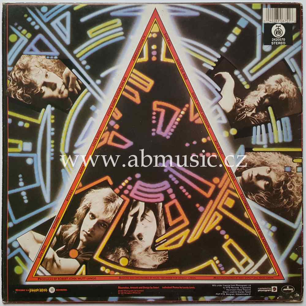 LP Def Leppard - Hysteria