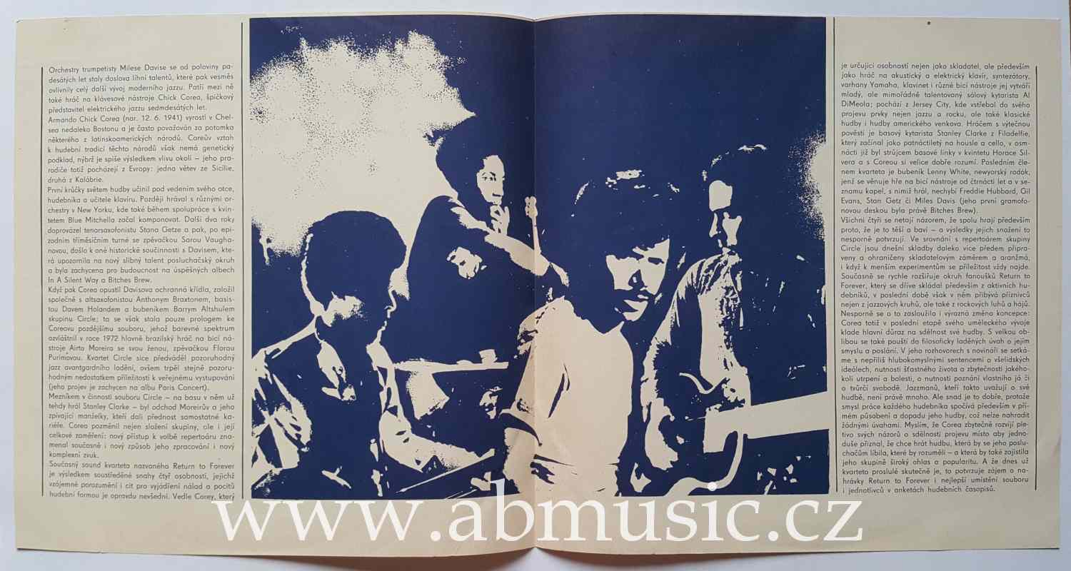 LP Chick Corea Supraphon