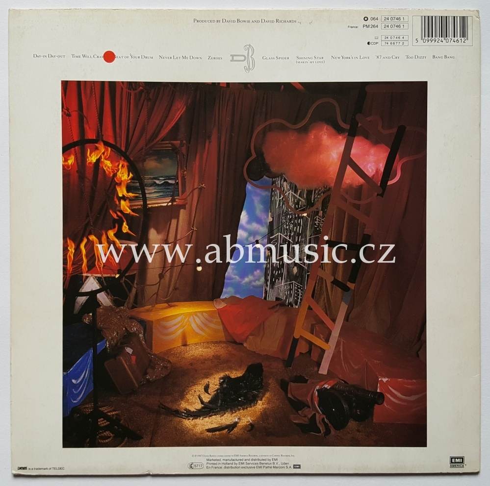 LP DAVID BOWIE - Never Let Me Down LP deska / Vinyl