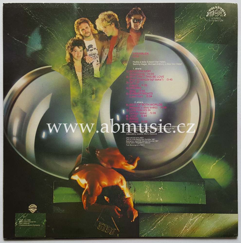 LP VAN HALEN - 5150